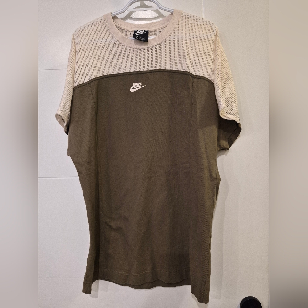 NiKE green tshirt dress